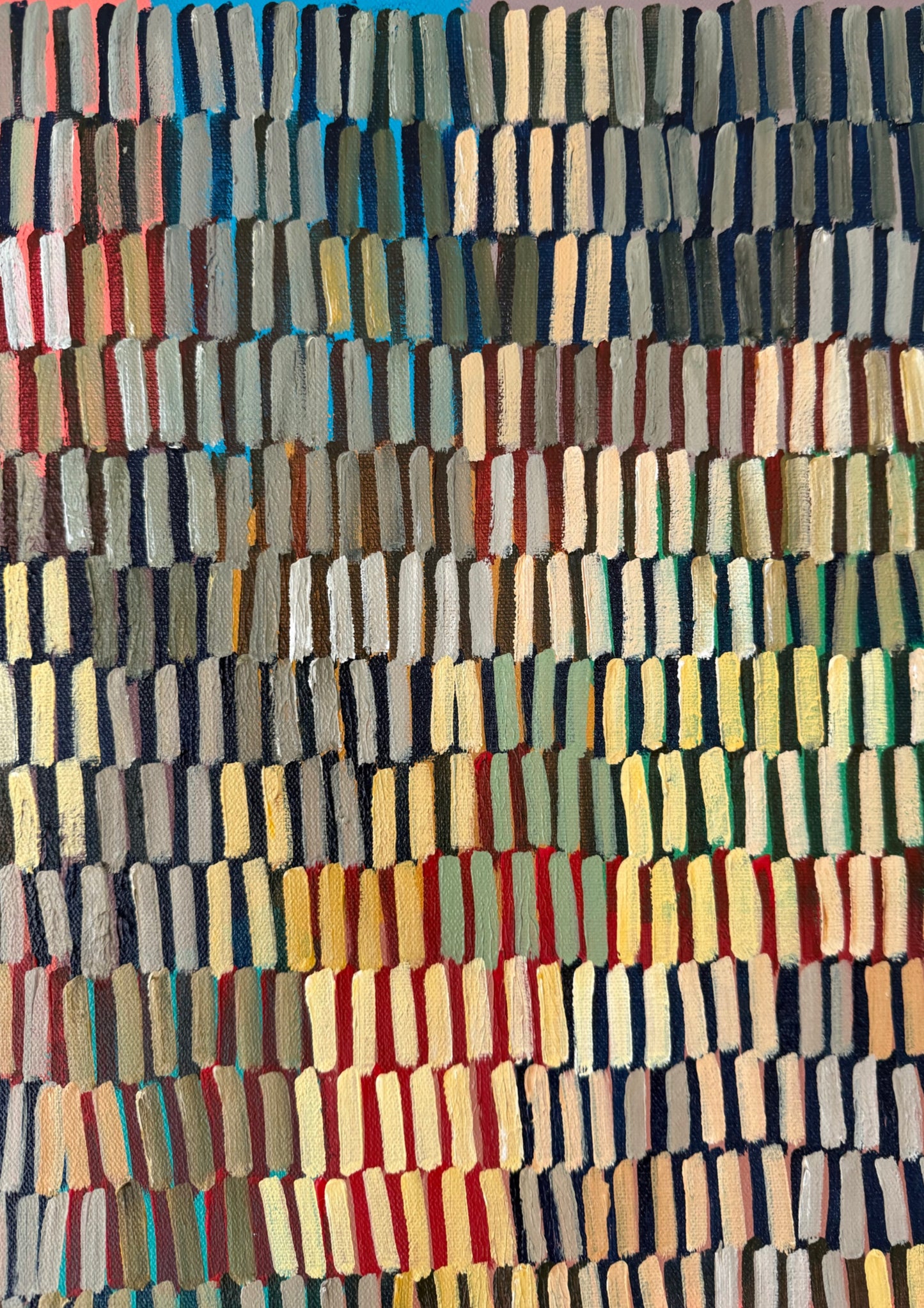 Wishful road | 24" x 36" | Acrylic on canvas