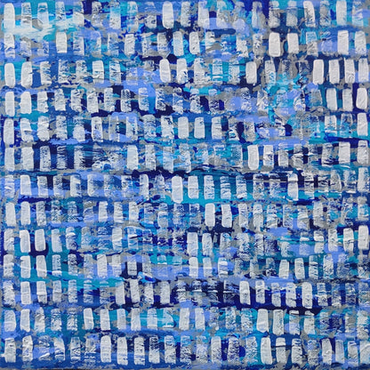 True Blue | 12" x 12" | Acrylic on Canvas