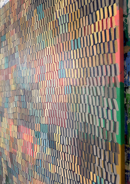 Celebrating life | 36" x 60" | Acrylic on canvas