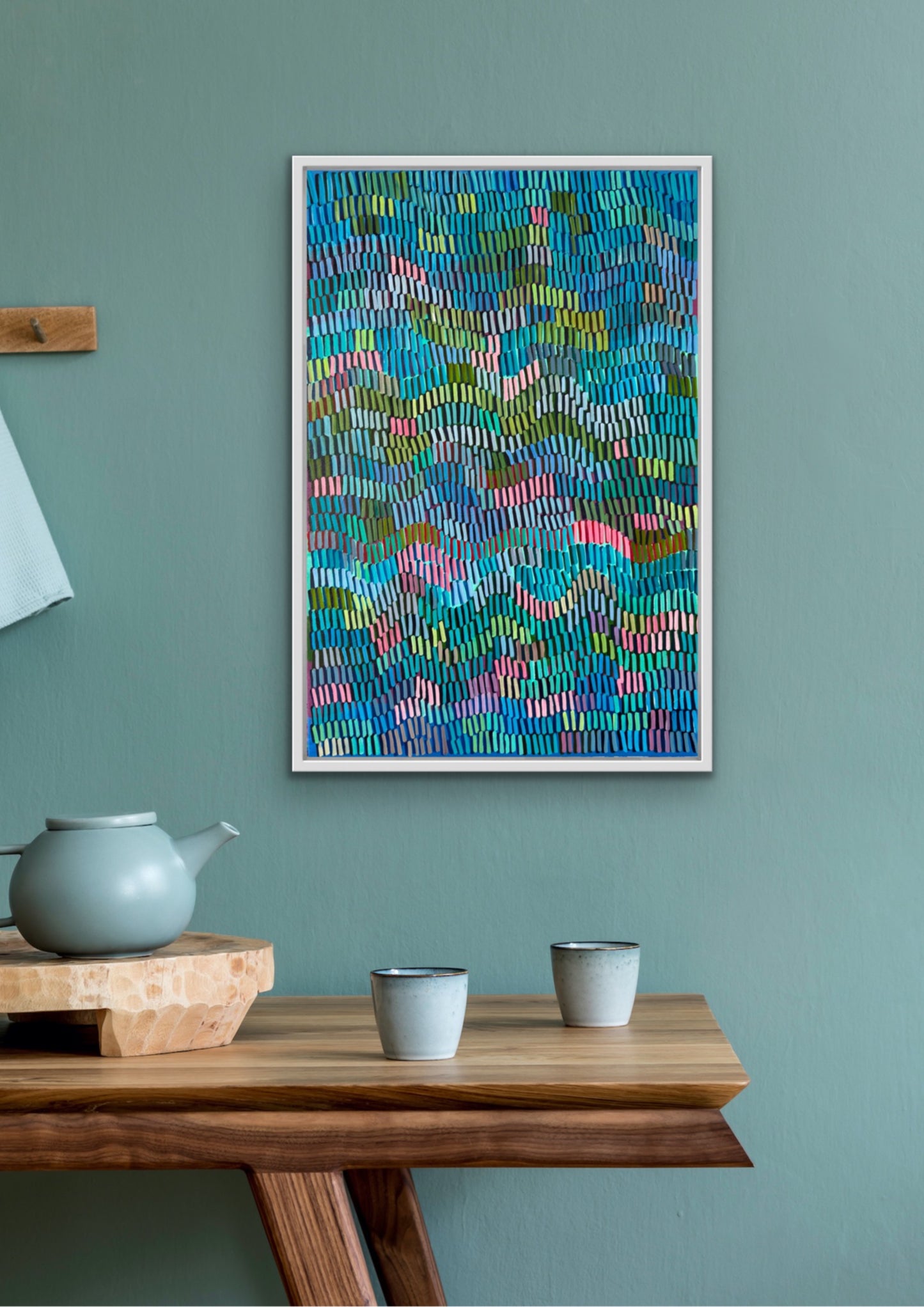 Little moments of joy | 24" x 36" | Acrylic on canvas