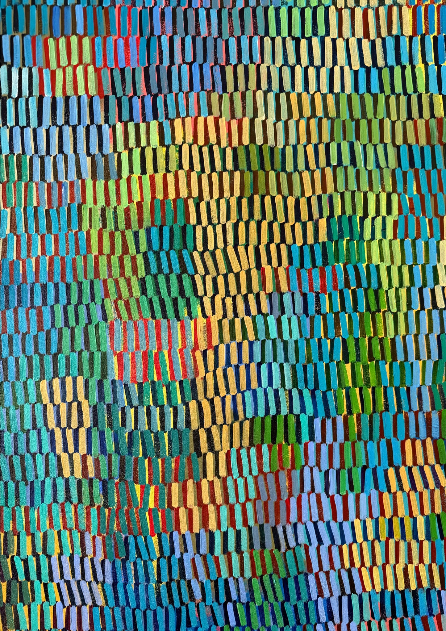 Interconnected | 60" x 36" | Acrylic on canvas