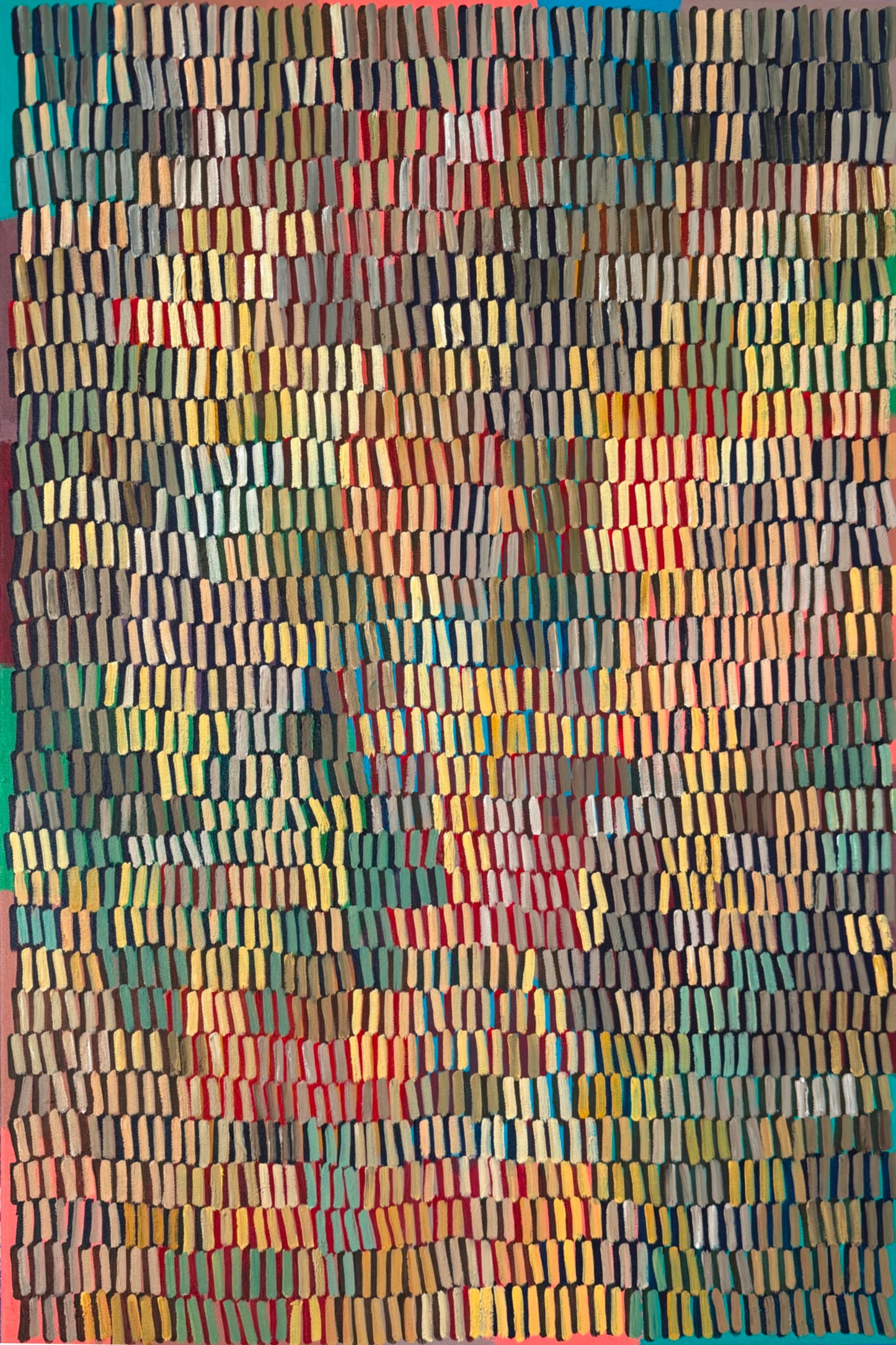 Wishful road | 24" x 36" | Acrylic on canvas